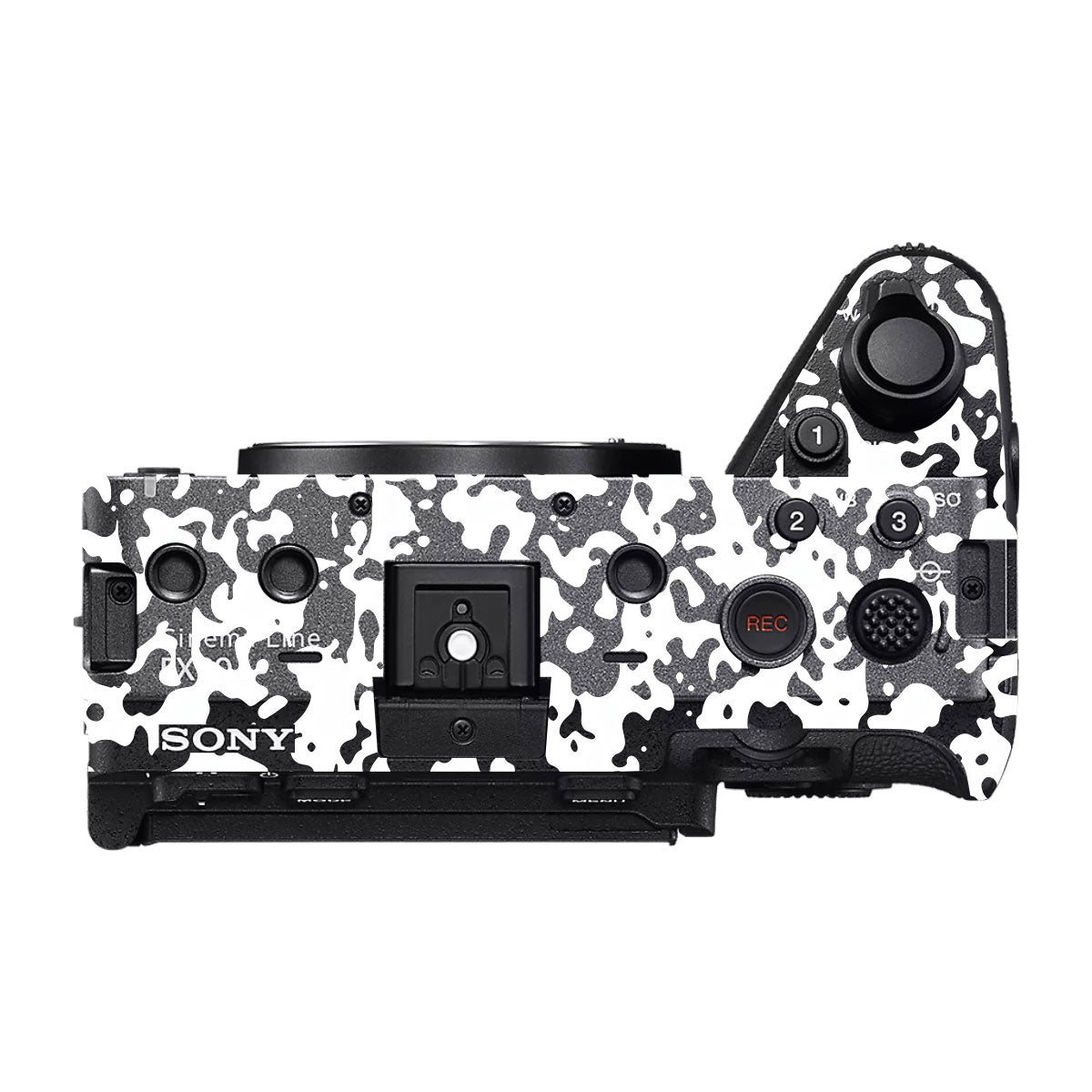 Snow Camo Sony FX30 Camera Skin