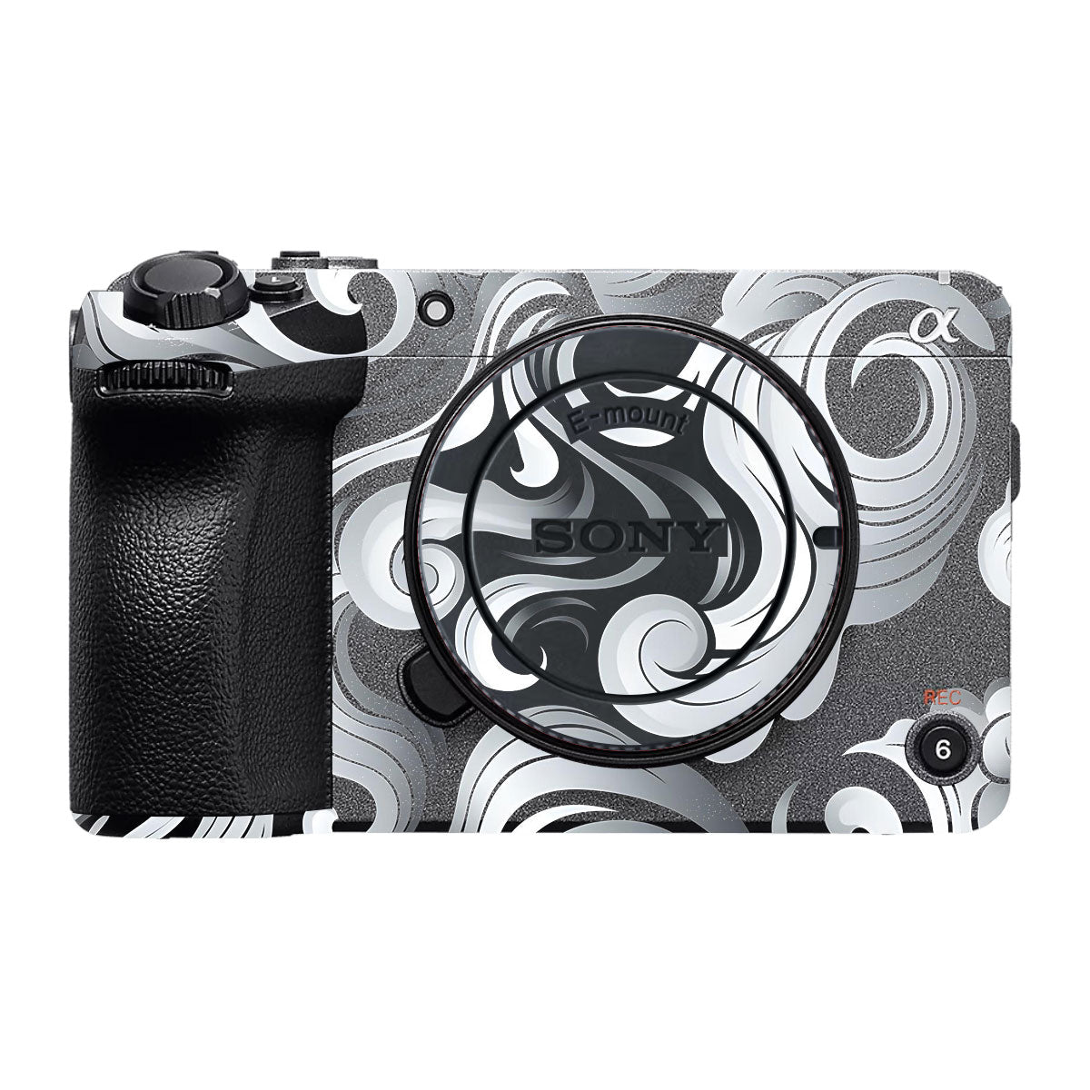 Smoke Swirl Sony FX30 Camera Skin