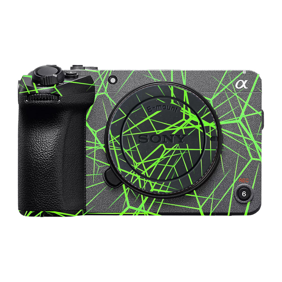 Neon Grid Sony FX30 Camera Skin