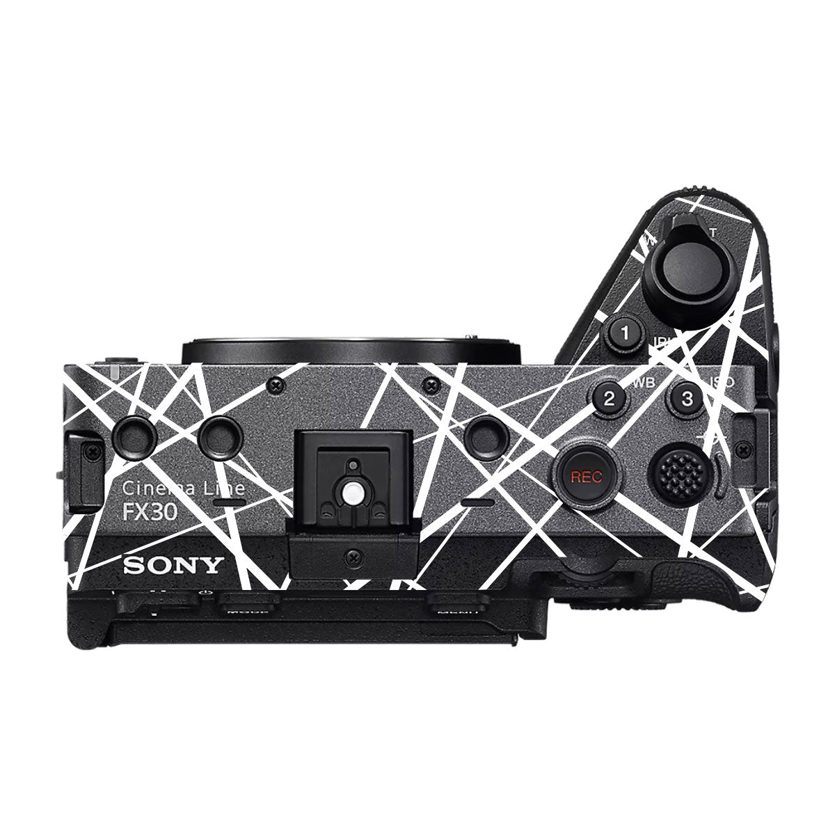 Mono Grid Sony FX30 Camera Skin
