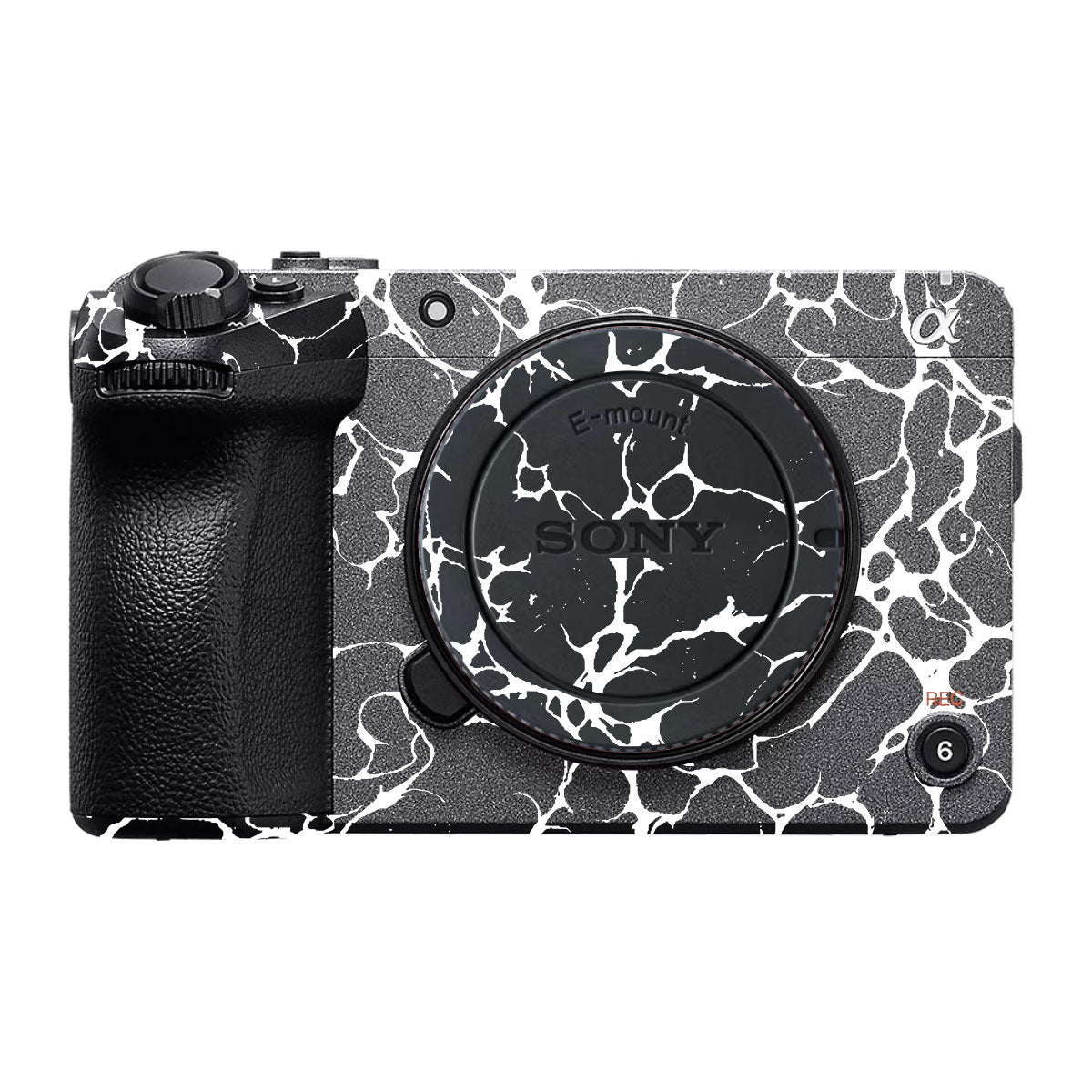 White Web Sony FX30 Camera Skin