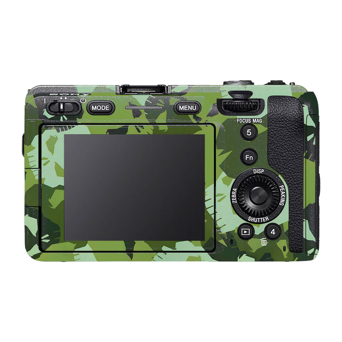 Tropic Camo Sony FX30 Camera Skin