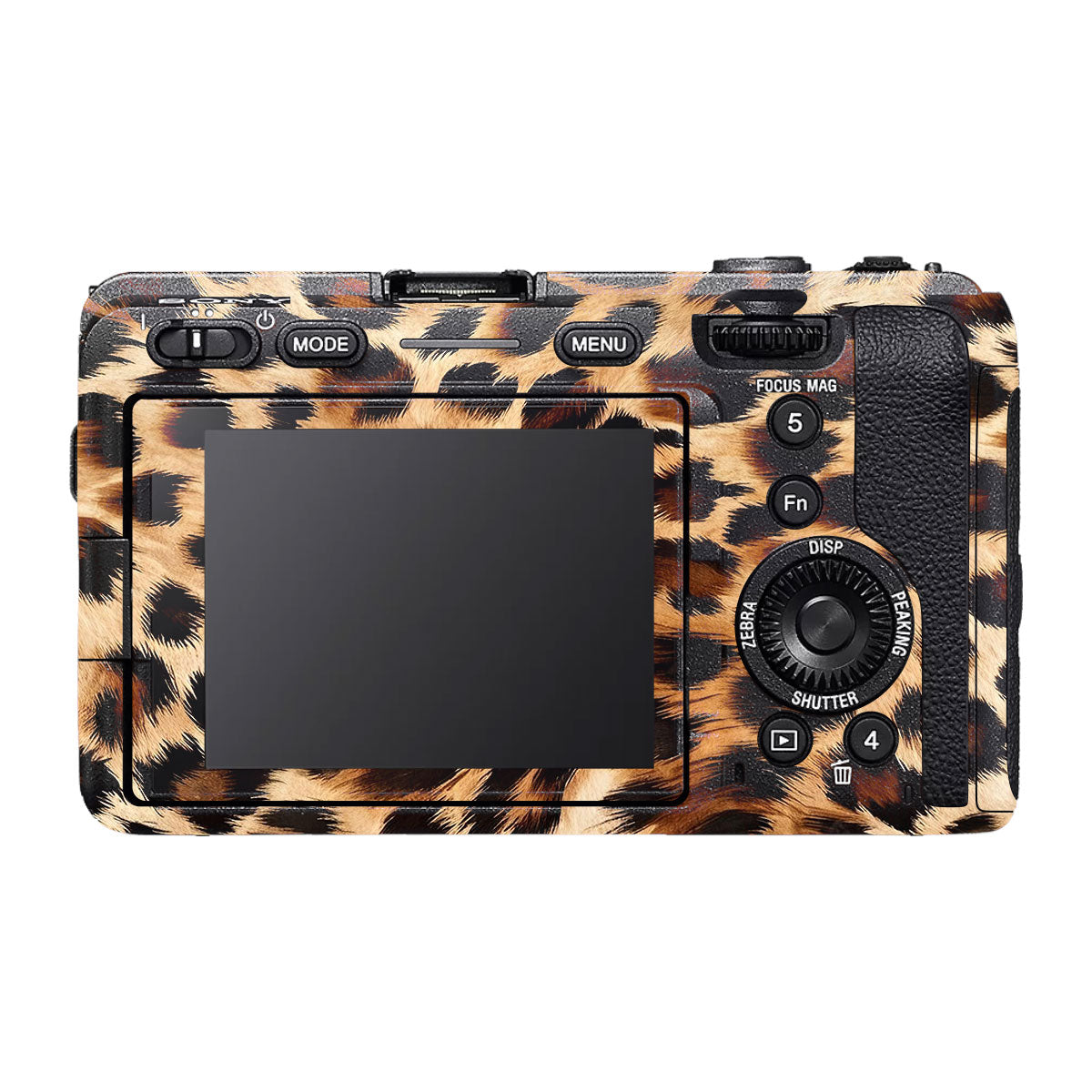 Classic Leopard Spots Sony FX30 Camera Skin