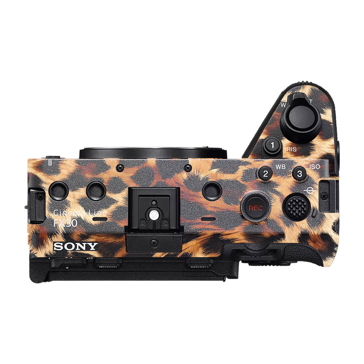 Classic Leopard Spots Sony FX30 Camera Skin