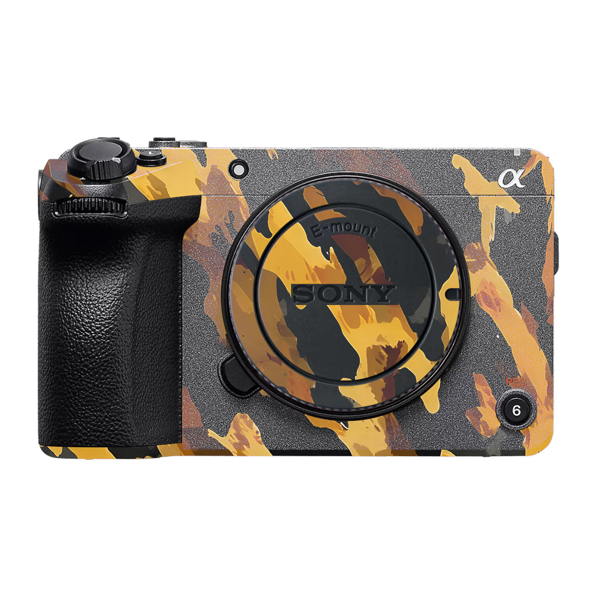 Camo Tiger Blend Sony FX30 Camera Skin