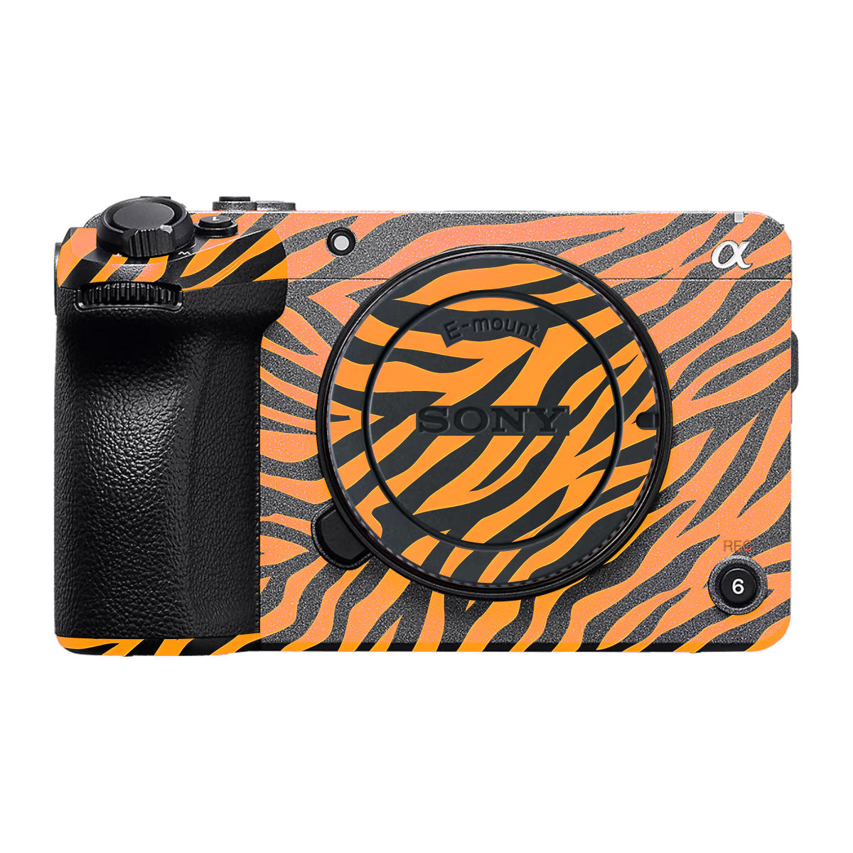Zebra Gold Pattern Sony FX30 Camera Skin
