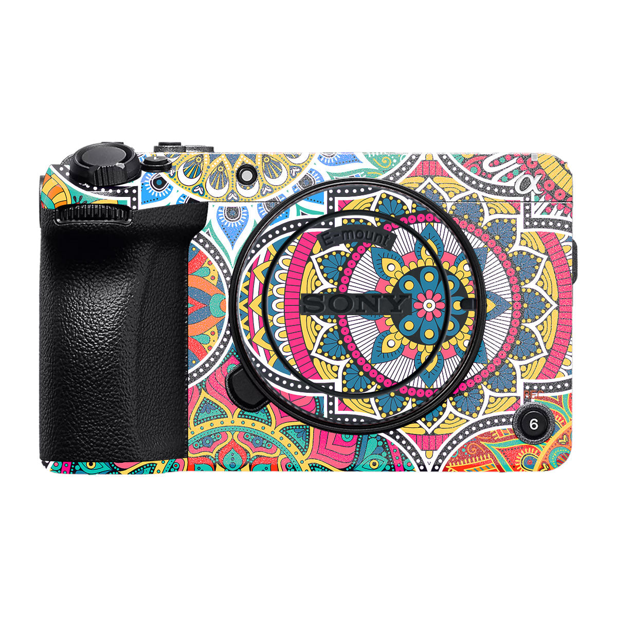 Boho Mandala Tile Pattern Sony FX30 Camera Skin
