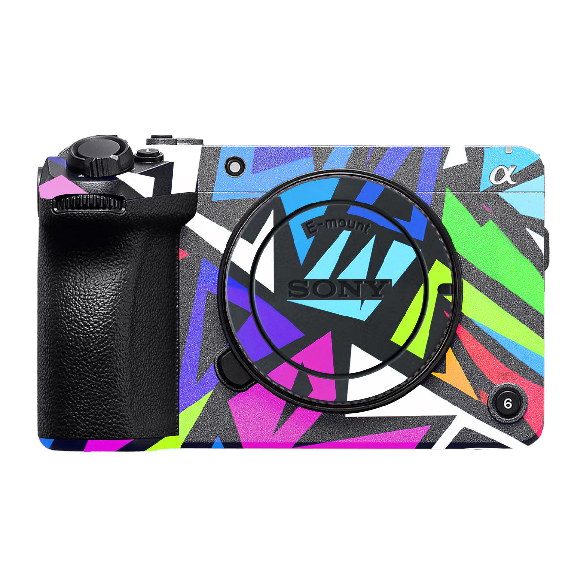 Bold Geometric Pop Sony FX30 Camera Skin