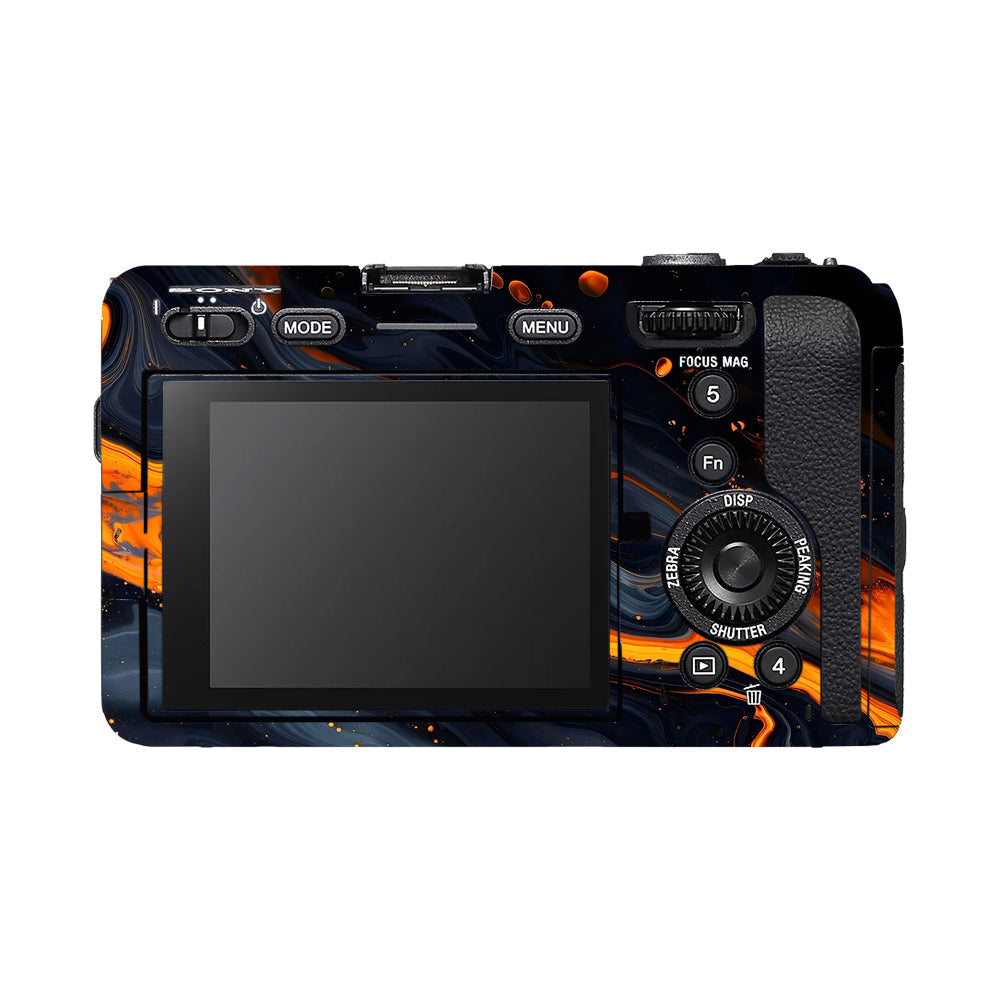 Lava Marble Sony FX3 Camera Skins