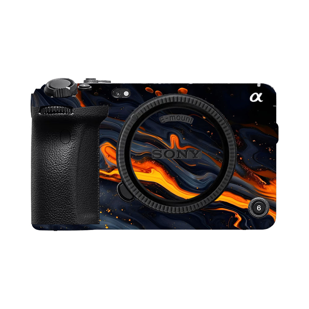 Lava Marble Sony FX3 Camera Skins