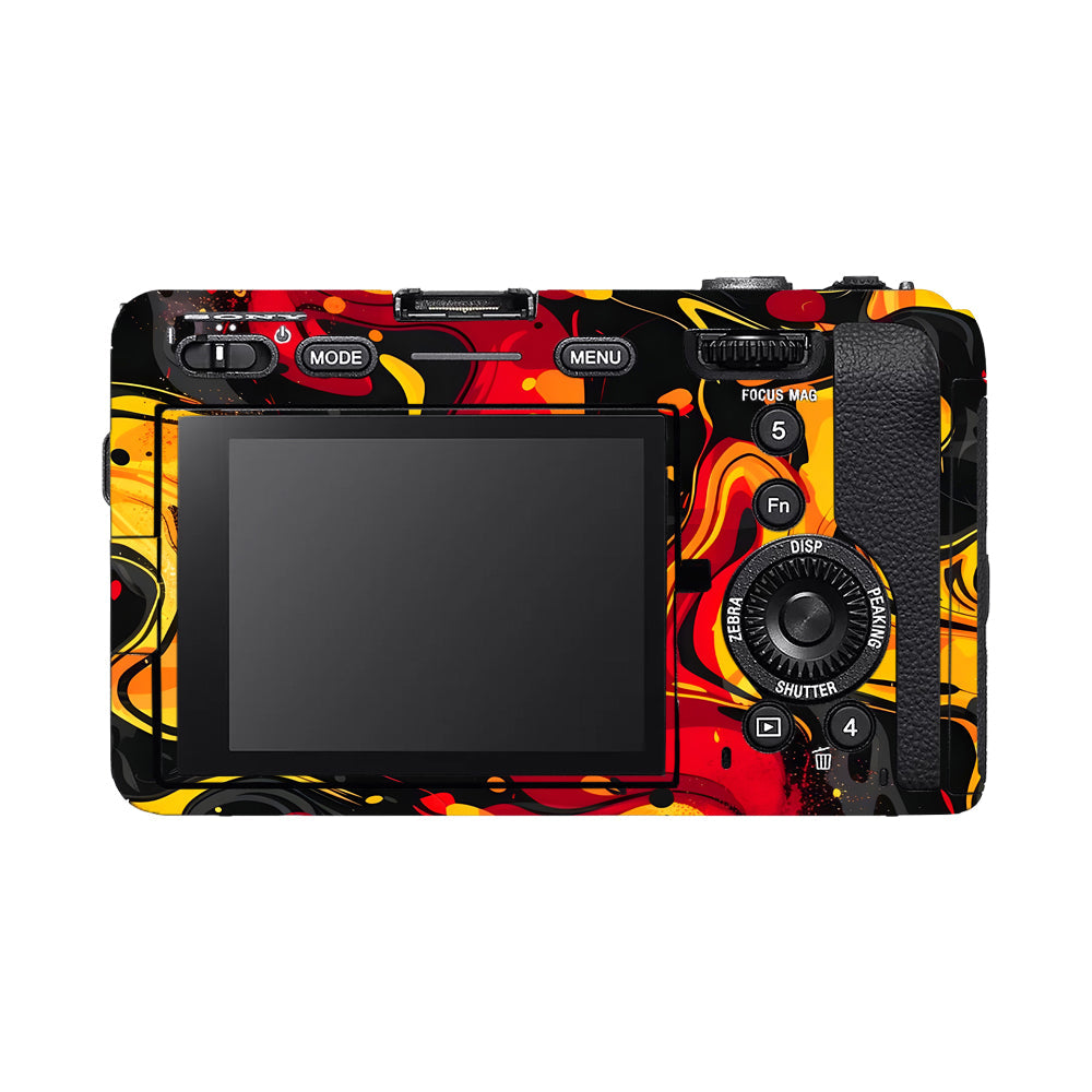 Lava Burst Sony FX3 Camera Skins