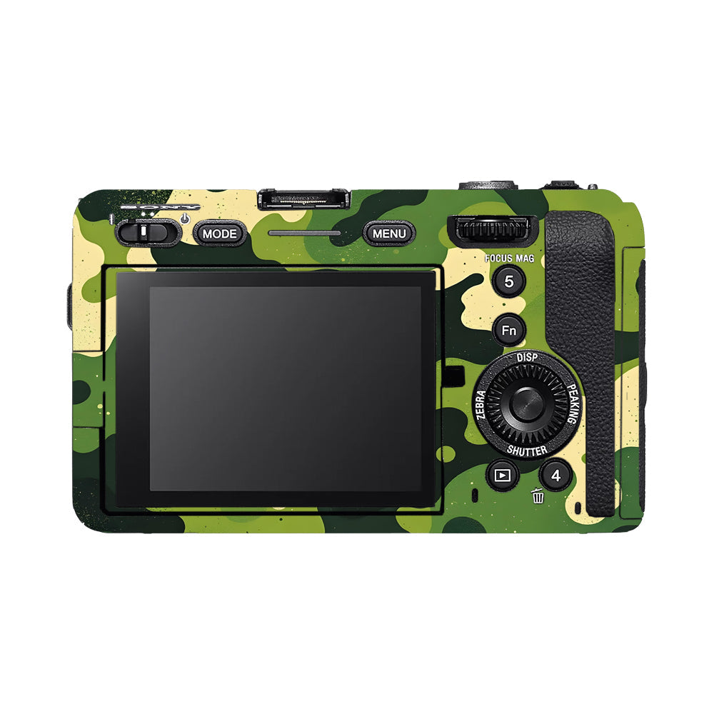 Camouflage Pattern Sony FX3 Camera Skins