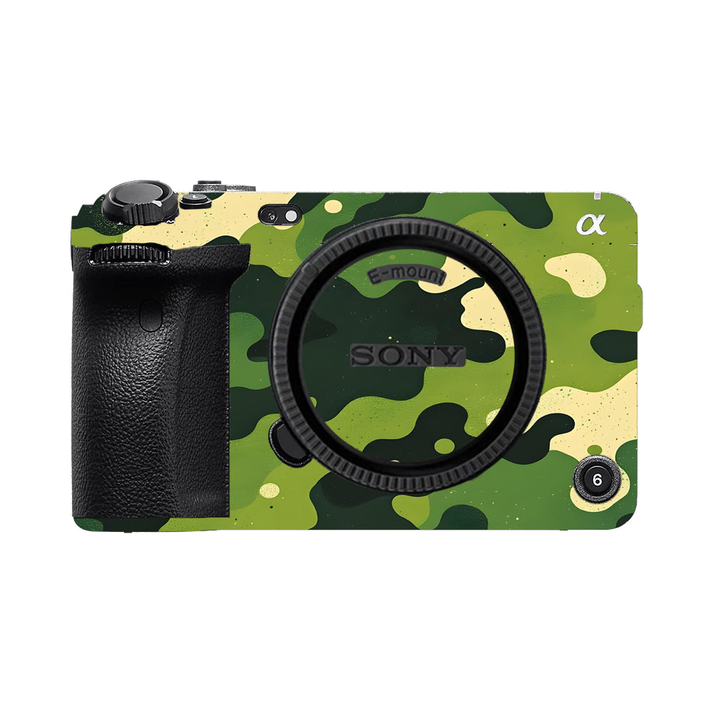 Camouflage Pattern Sony FX3 Camera Skins