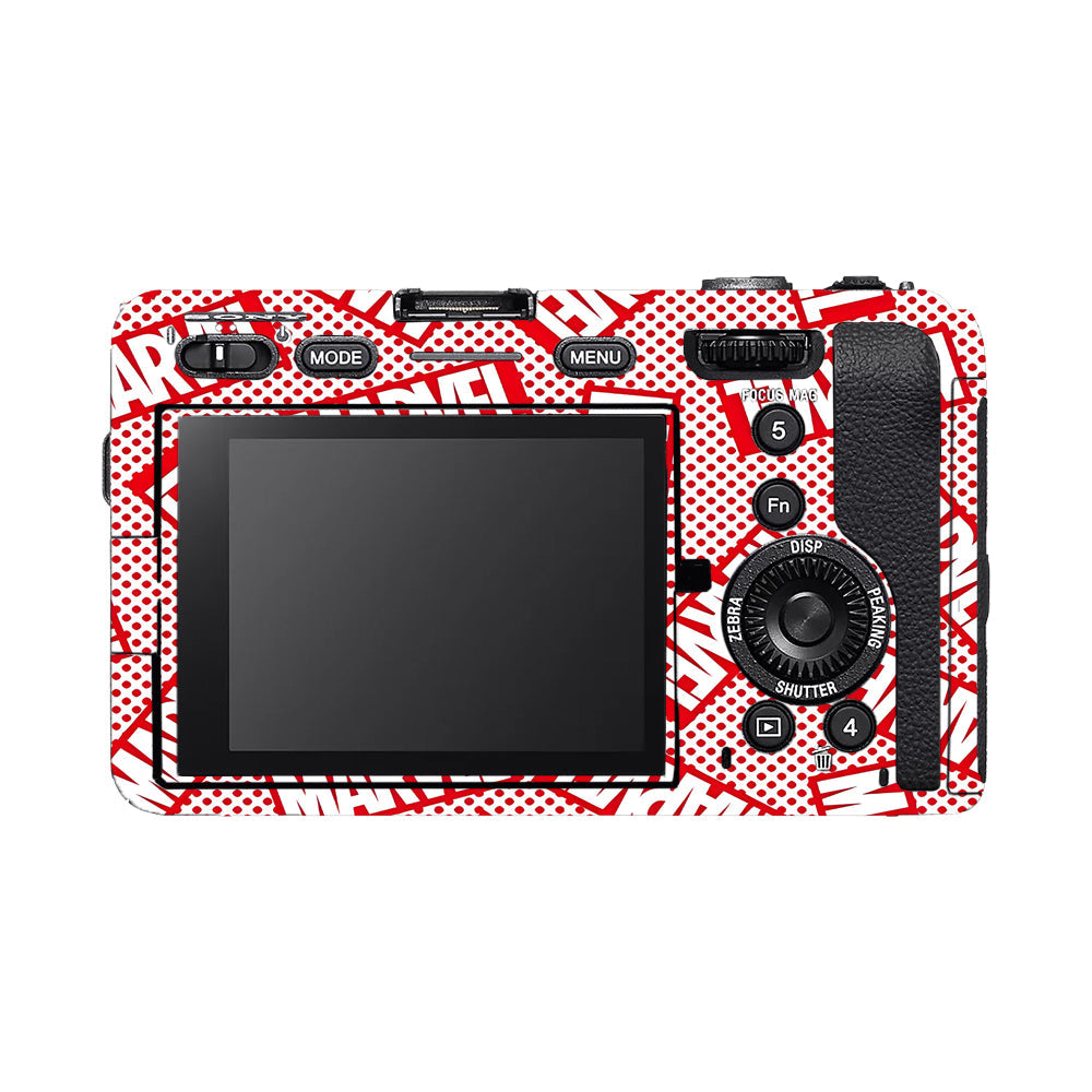 Marvel Comics Sony FX3 Camera Skins