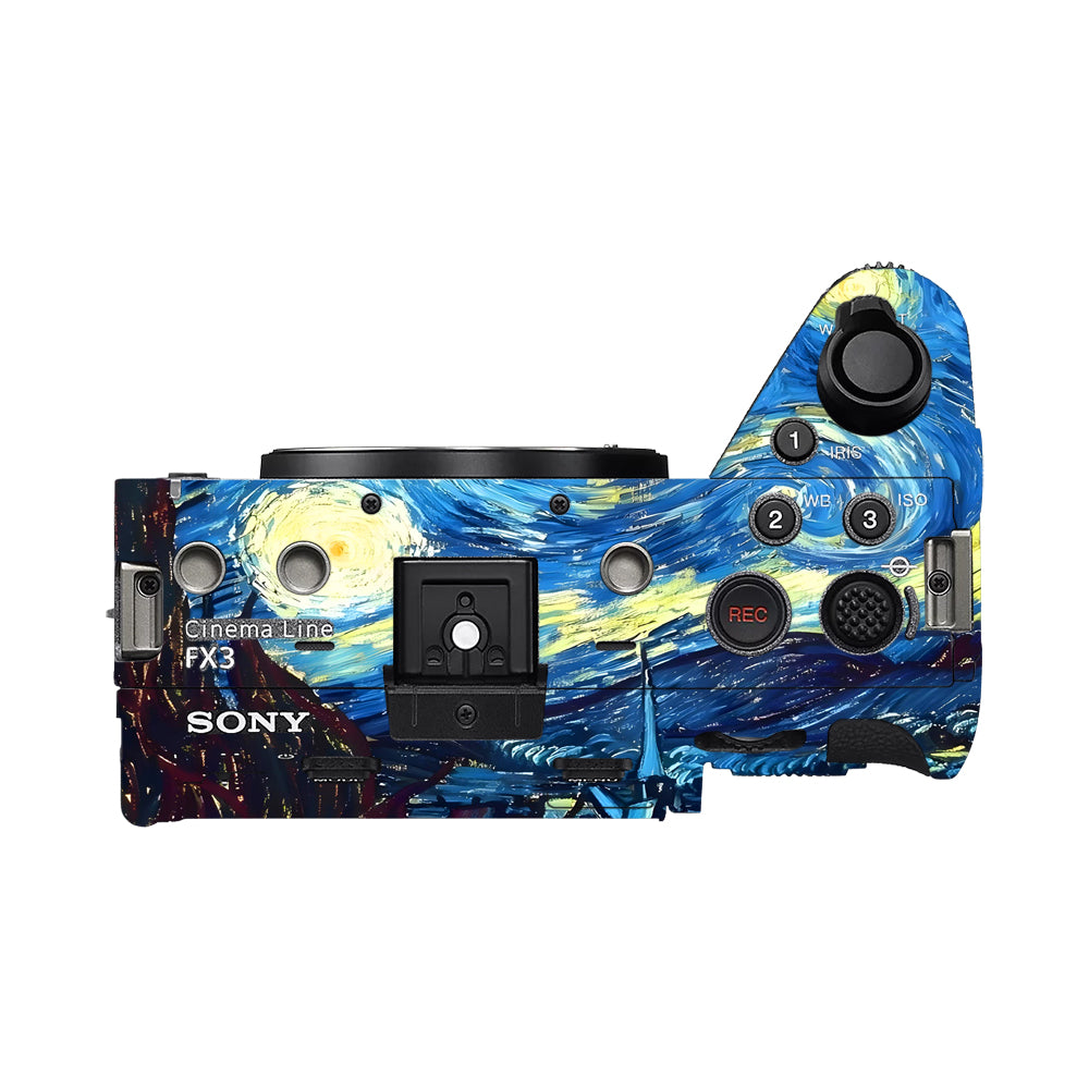 Starry Night Art Sony FX3 Camera Skins