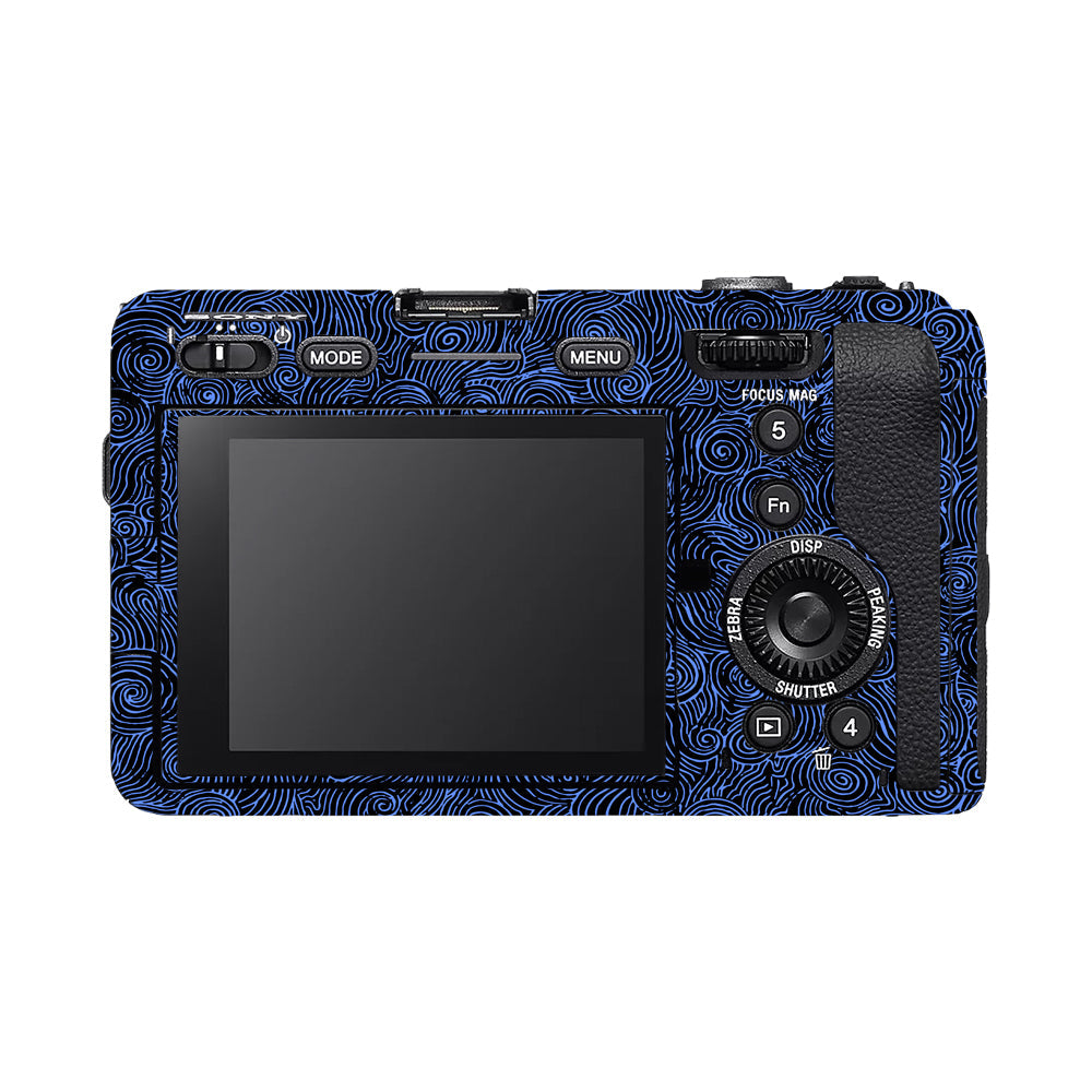 Blue Spirals Sony FX3 Camera Skins