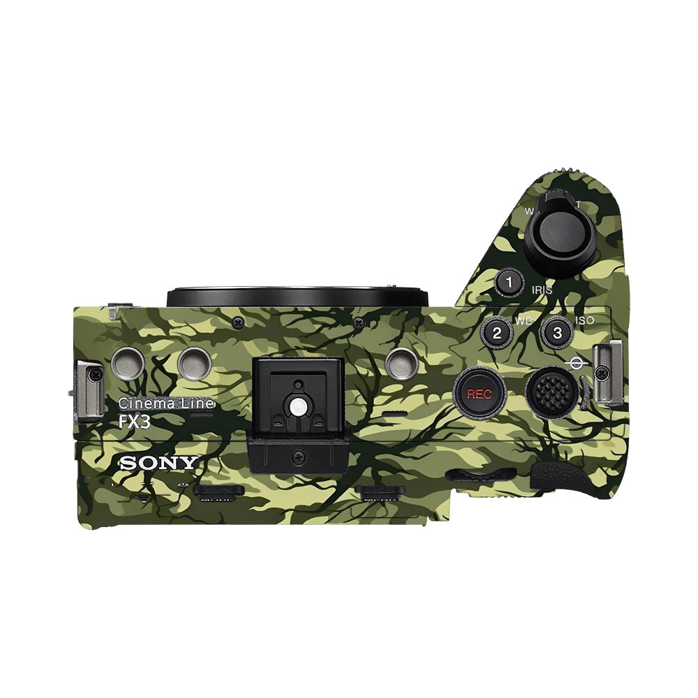 Green Tangled Vines Sony FX3 Camera Skins