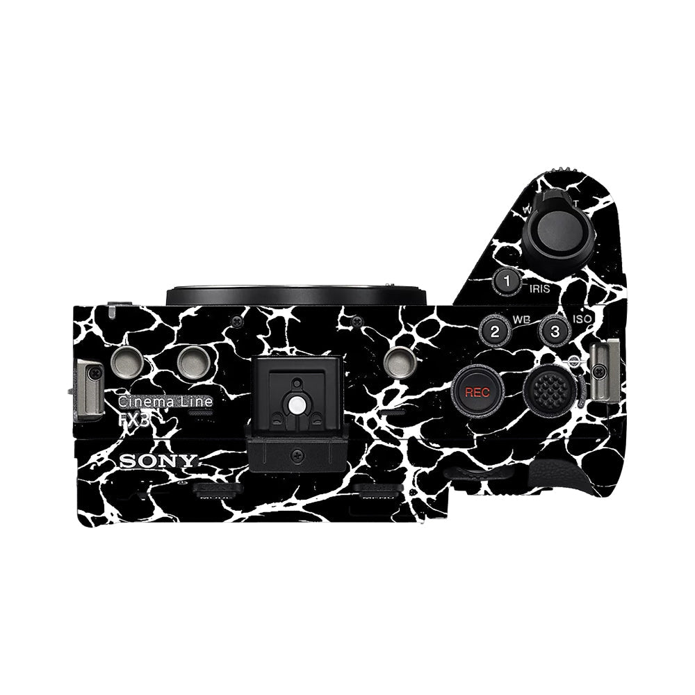 White Web Sony FX3 Camera Skins