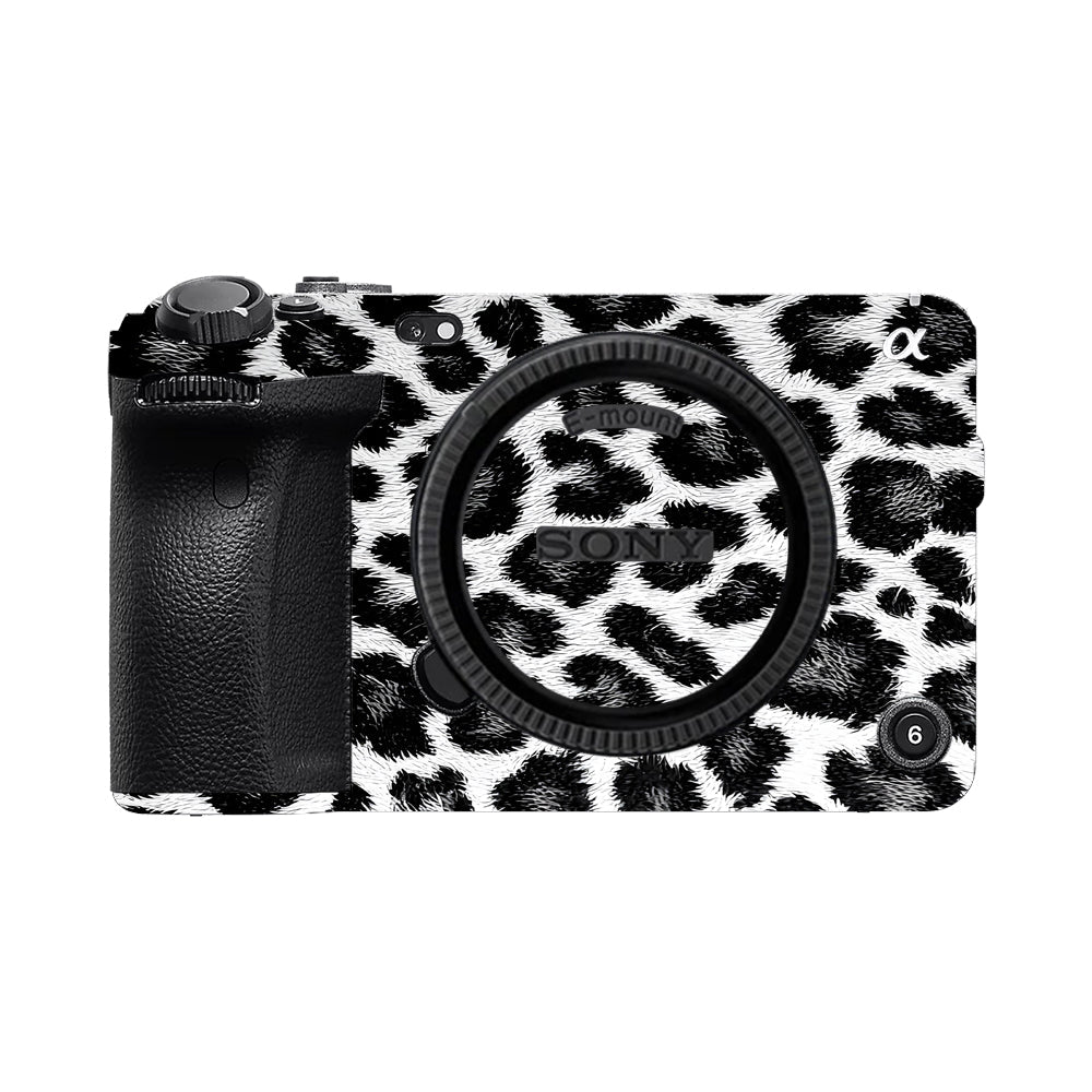 Snow Leopard Spots Sony FX3 Camera Skins