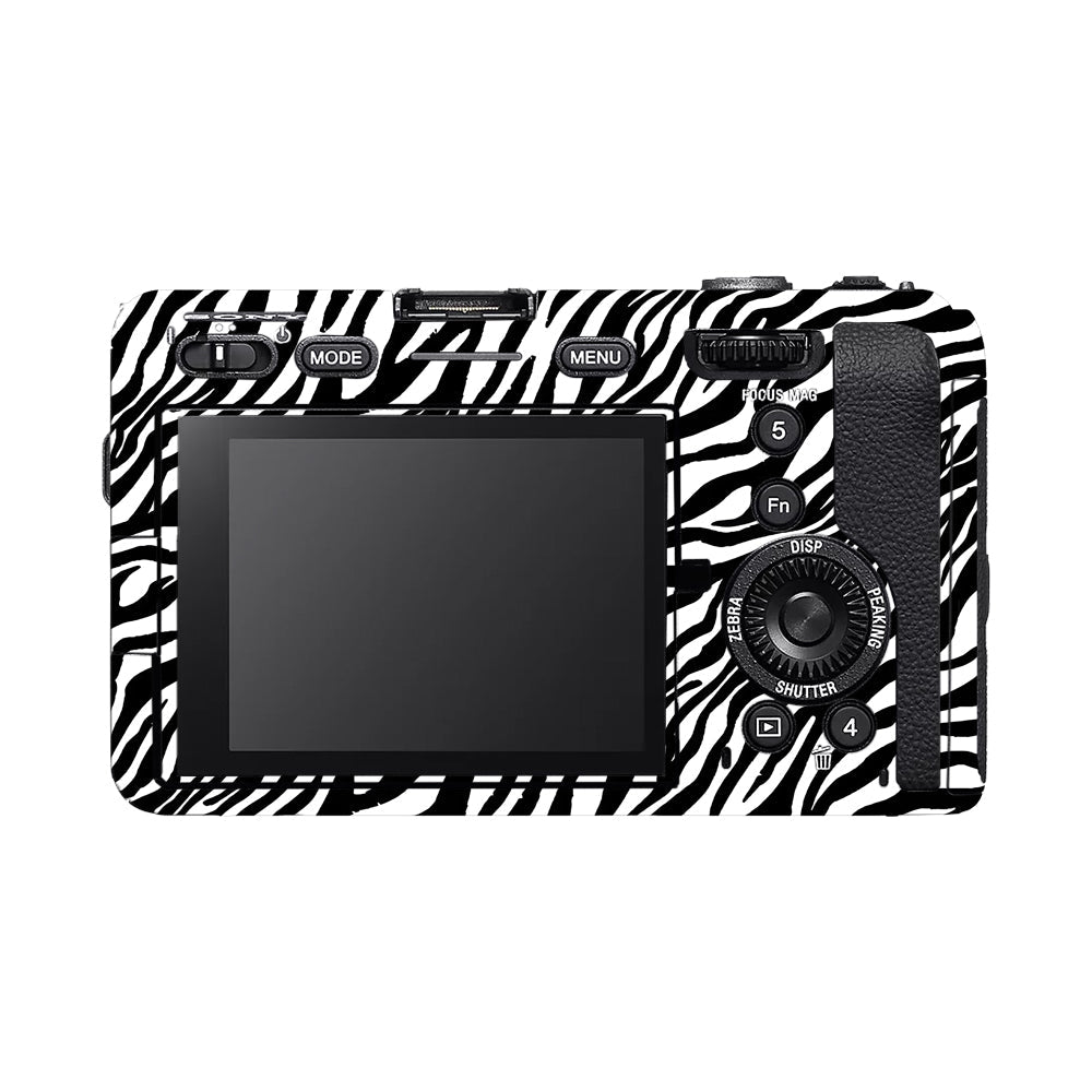 Classic Zebra Stripes Sony FX3 Camera Skins