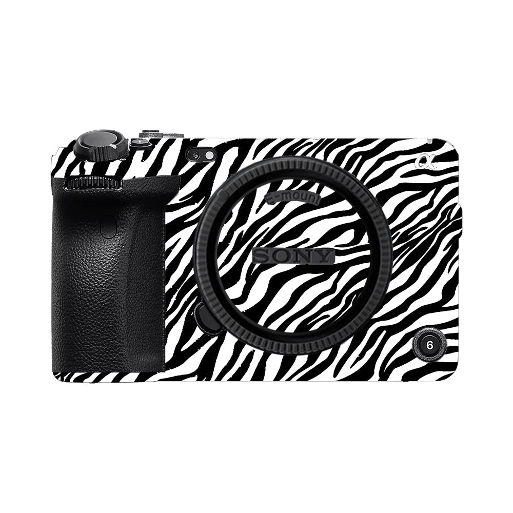 Classic Zebra Stripes Sony FX3 Camera Skins