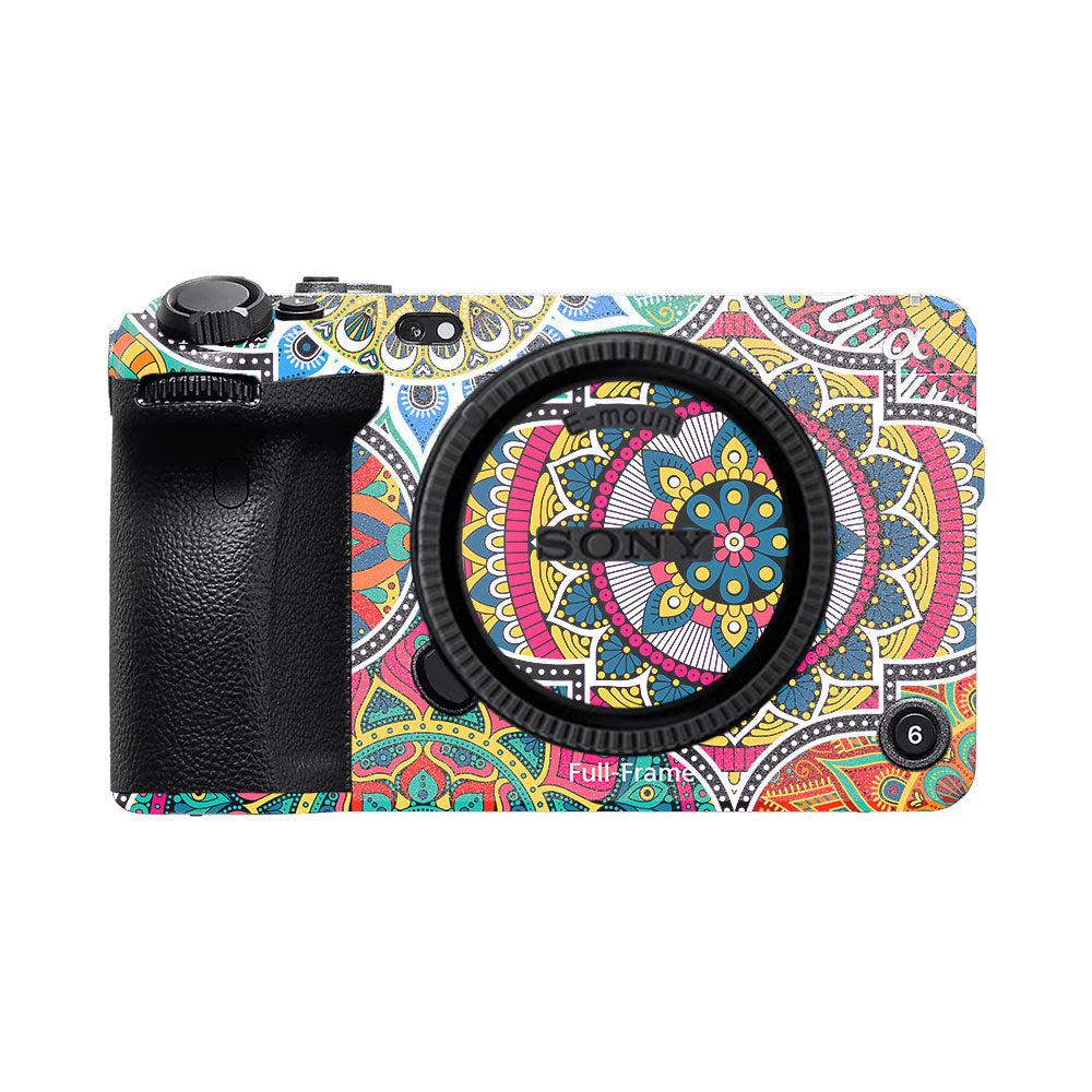 Boho Mandala Tile Pattern Sony FX3 Camera Skin