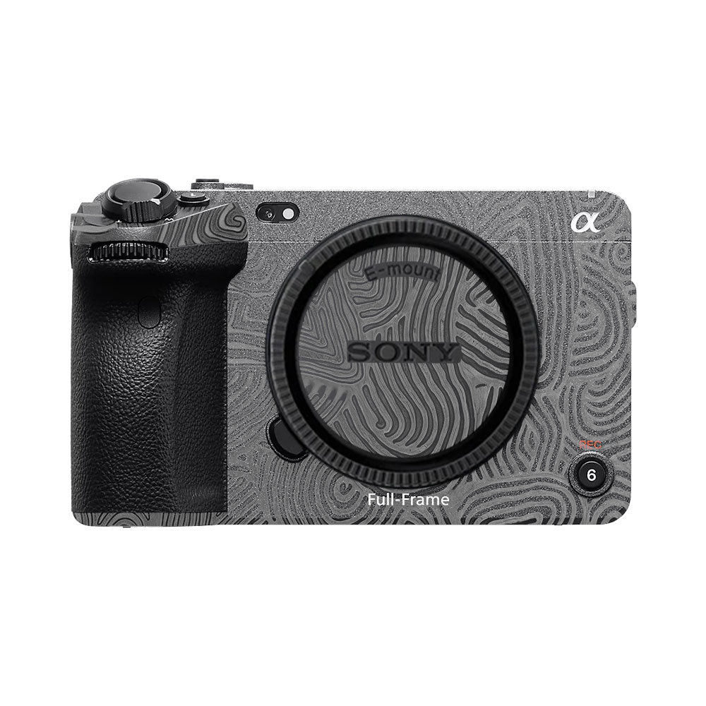 Monochrome Line Maze Sony FX3 Camera Skin