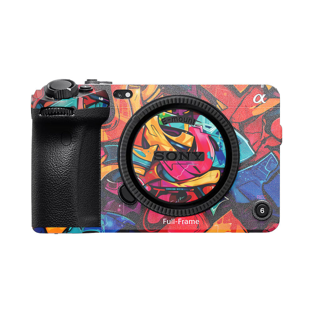 Urban Graffiti Explosion Sony FX3 Camera Skin