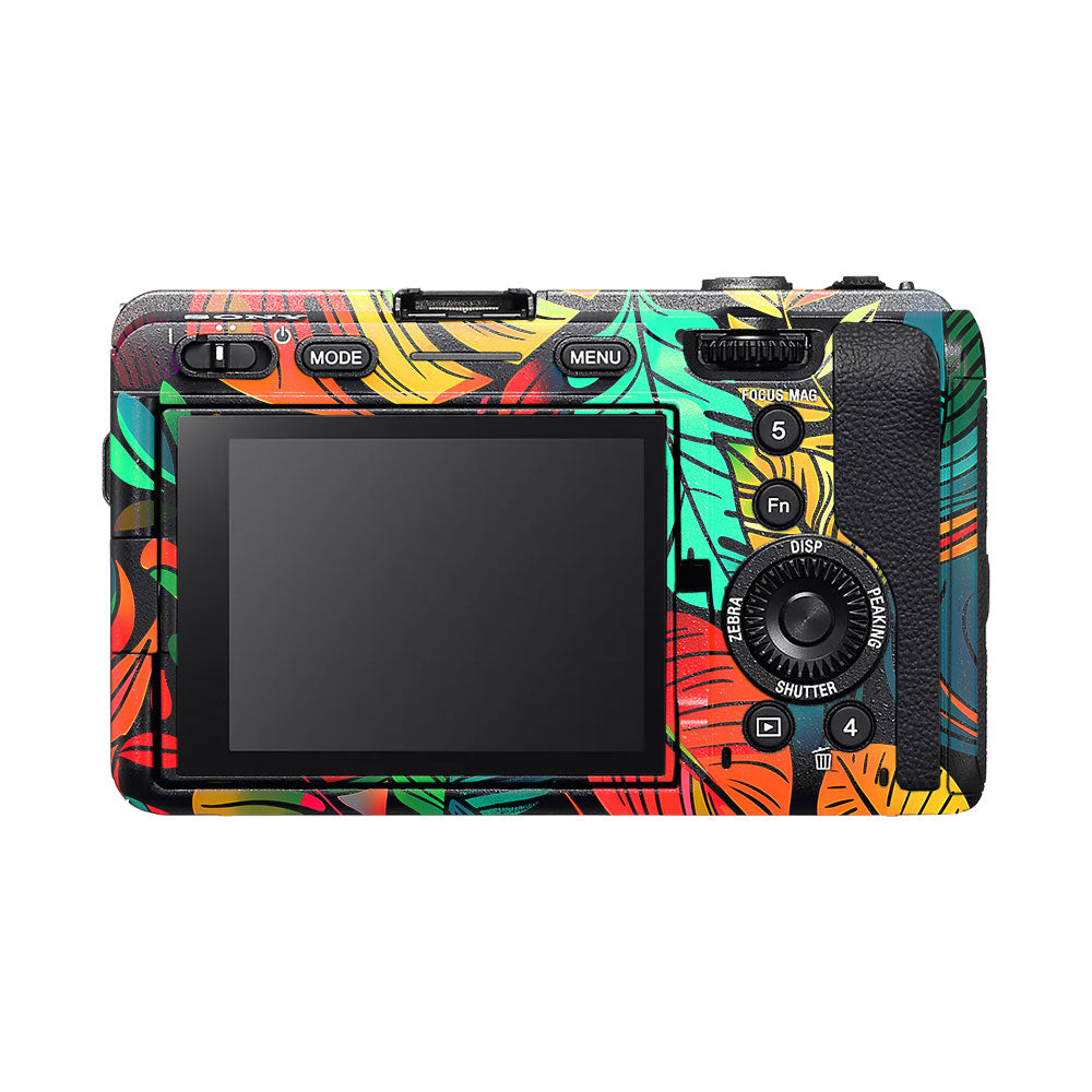 Tropical Jungle Leaves Sony FX3 Camera Skin