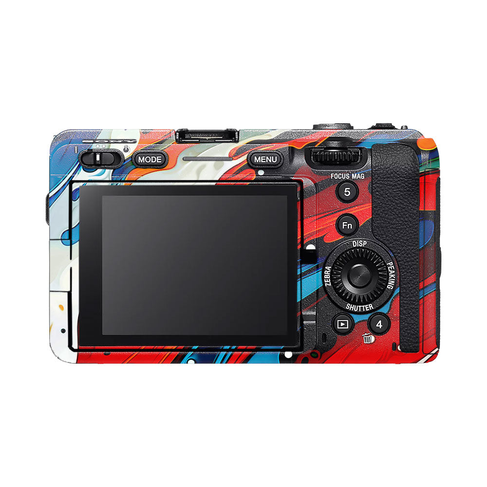 Fire & Ice Flow Sony FX3 Camera Skin