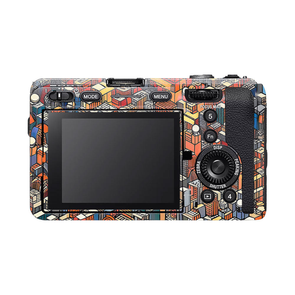 Isometric Cityscape Sony FX3 Camera Skin