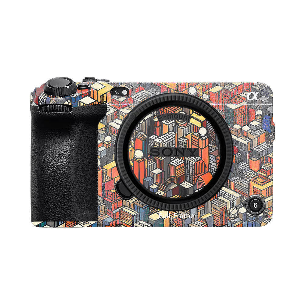 Isometric Cityscape Sony FX3 Camera Skin