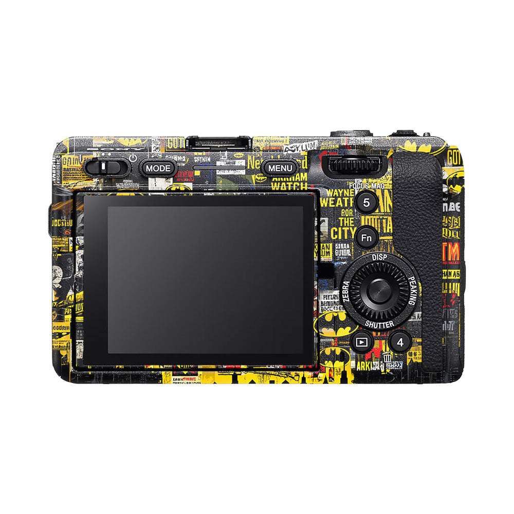 Batman Collage Sony FX3 Camera Skin