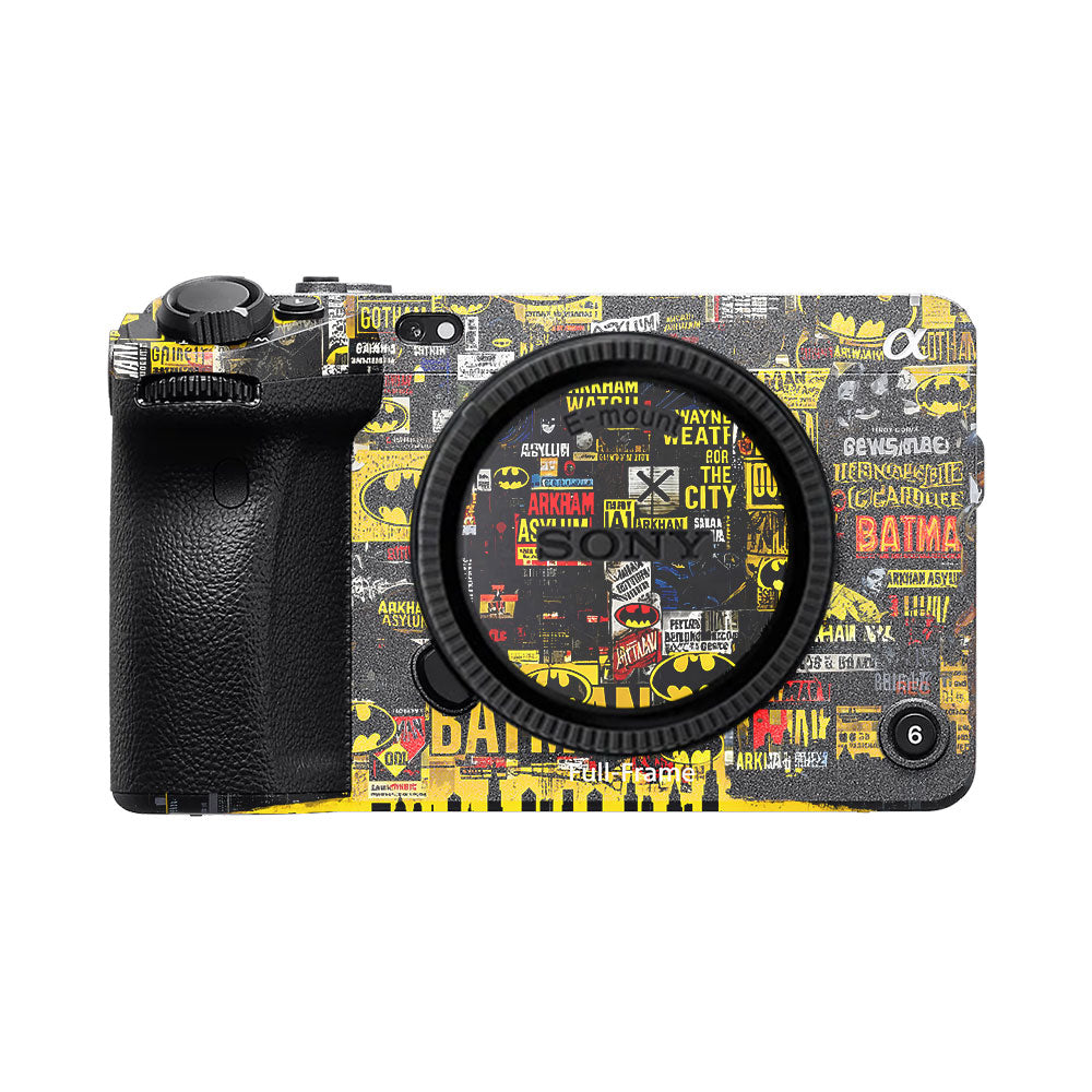 Batman Collage Sony FX3 Camera Skin