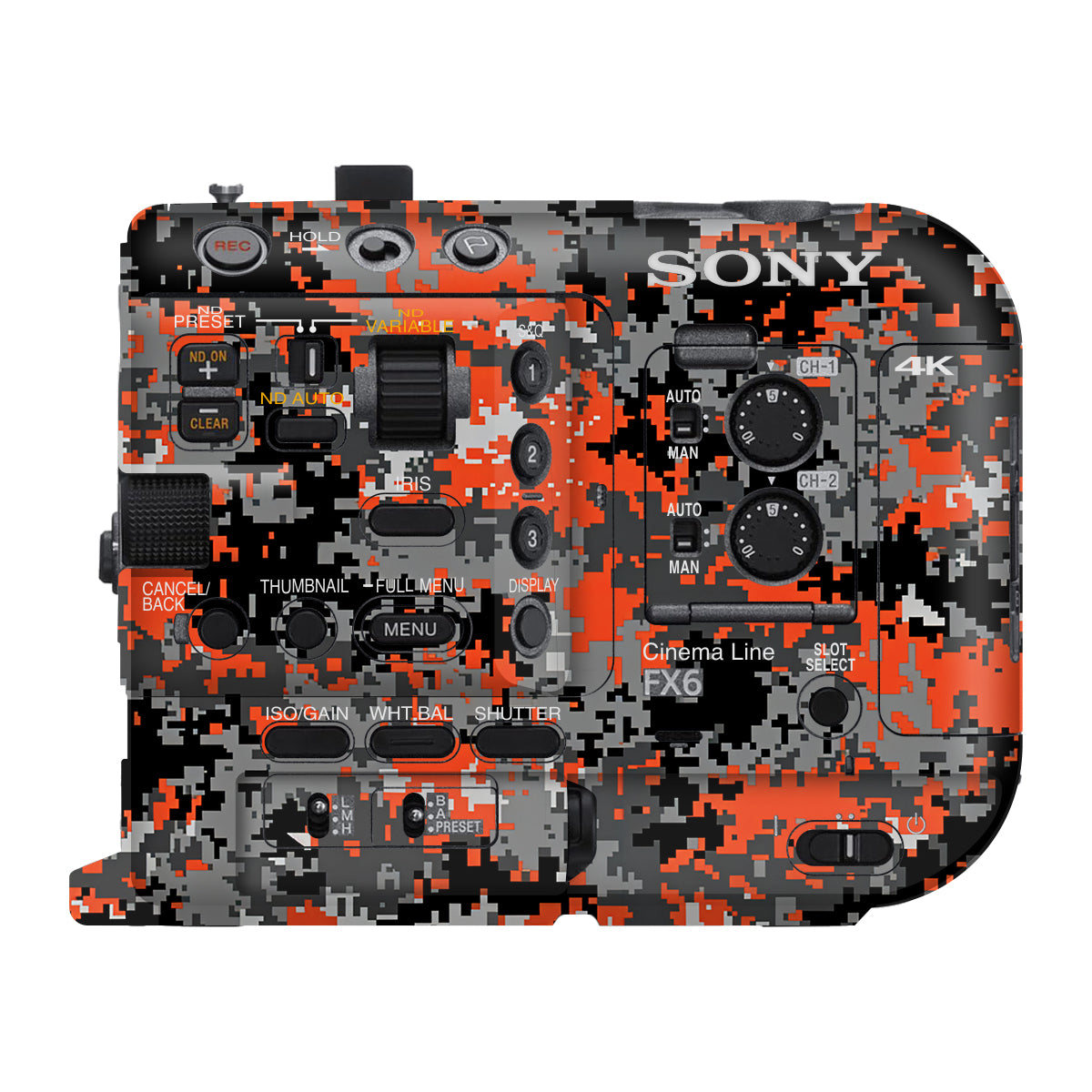 Inferno Pixel Sony FX6 Camera Skin