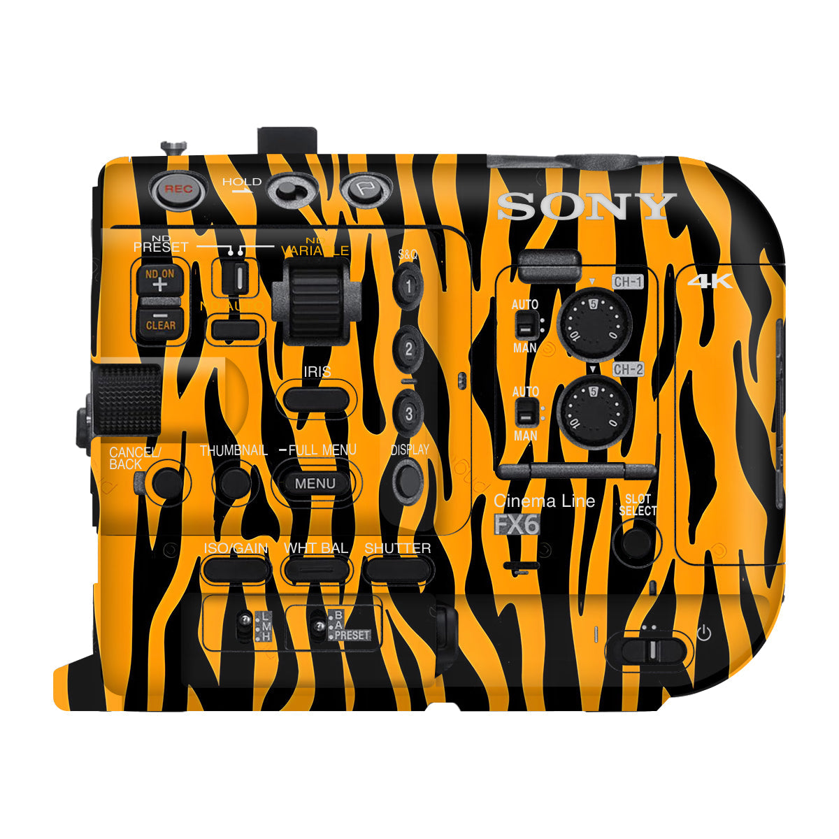 Savanna Tiger Stripes Sony FX6 Camera Skin