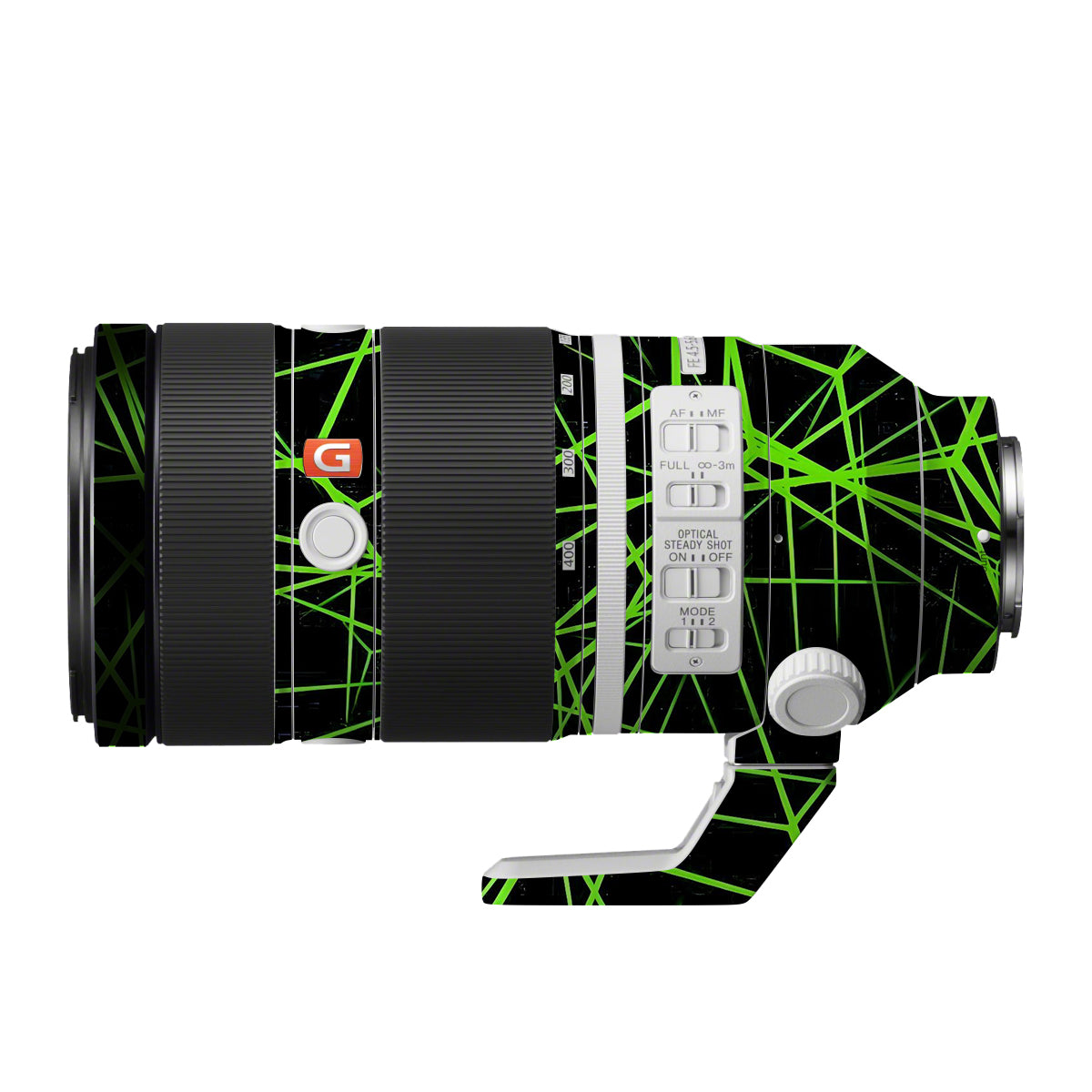 Neon Grid Sony FE 100-400mm F/4.5-5.6 GM OSS Camera Lens Skin