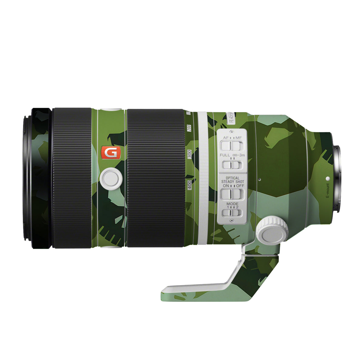 Tropic Camo Sony FE 100-400mm F/4.5-5.6 GM OSS Camera Lens Skin