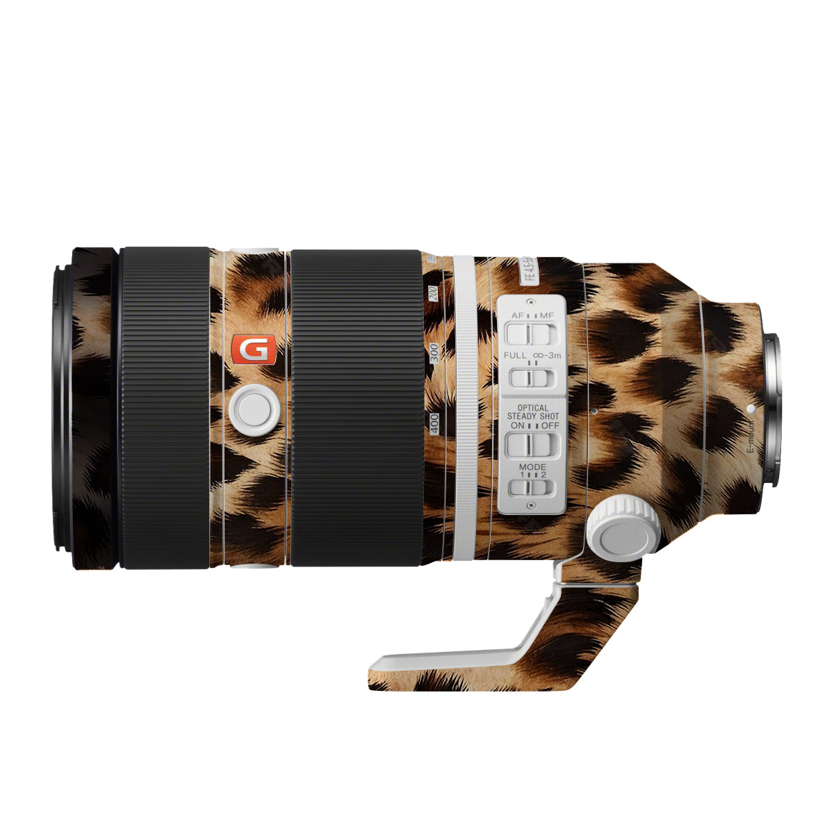 Classic Leopard Spots Sony FE 100-400mm F/4.5-5.6 GM OSS Camera Lens Skin