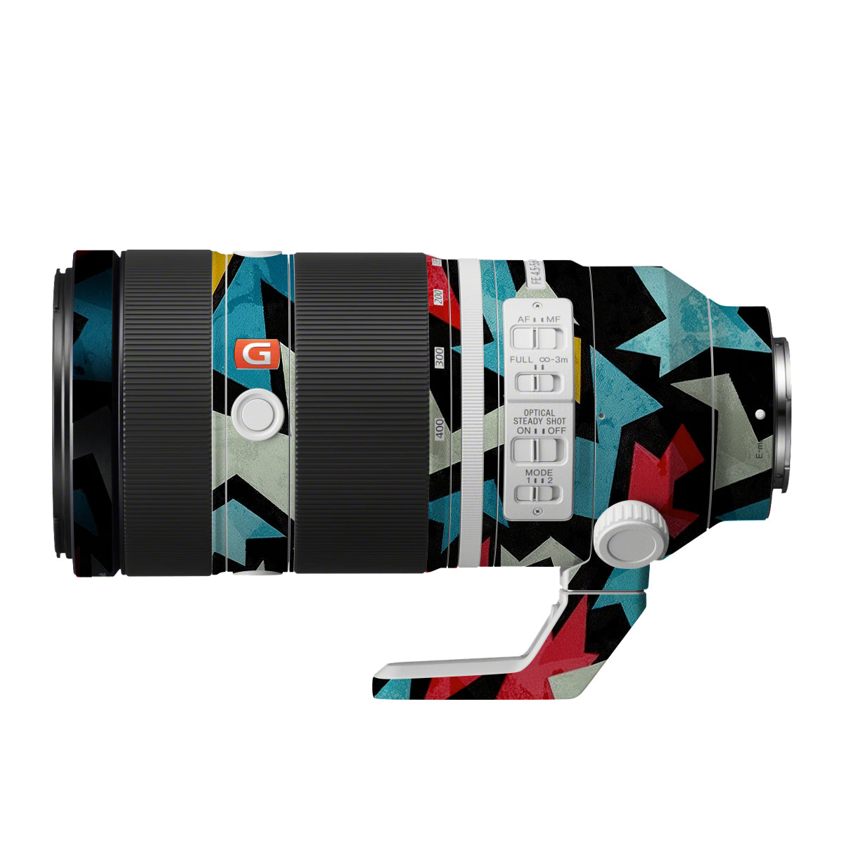 Pop Art Lightning Sony FE 100-400mm F/4.5-5.6 GM OSS Camera Lens Skin