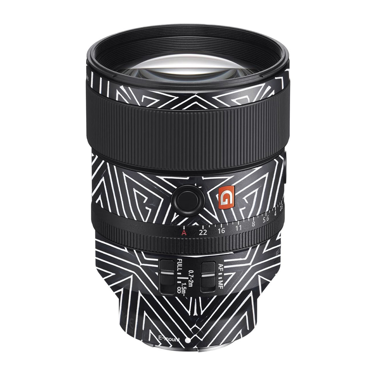 Geometric Pattern Sony FE 135mm F/1.8 GM Camera Lens Skin