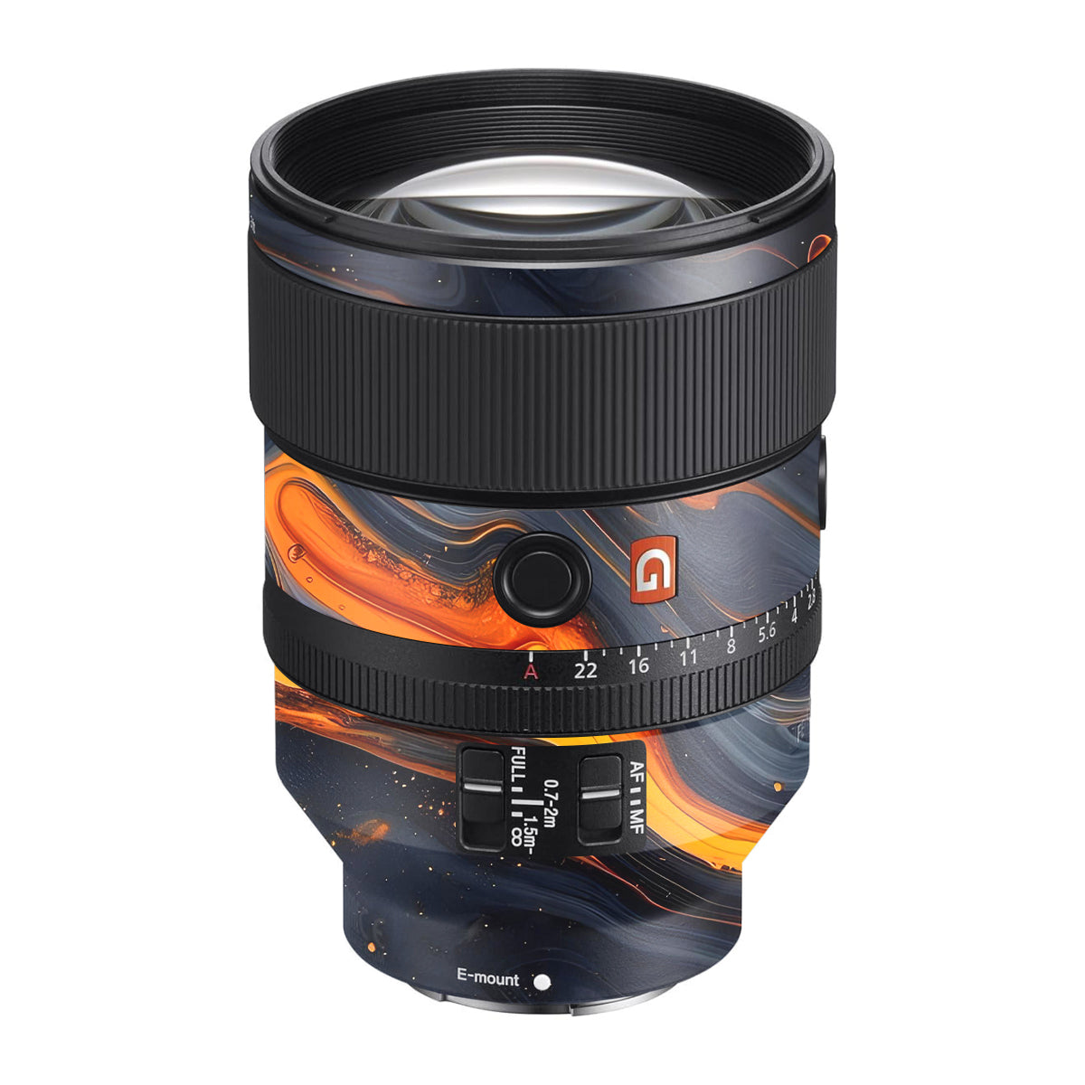 Lava Marble Sony FE 135mm F/1.8 GM Camera Lens Skin