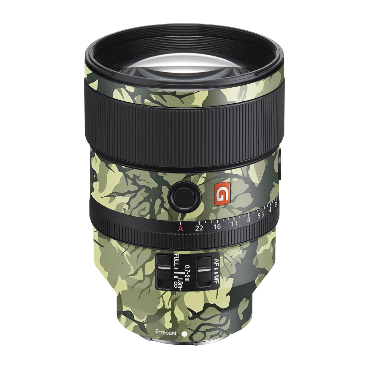 Green Tangled Vines Sony FE 135mm F/1.8 GM Camera Lens Skin