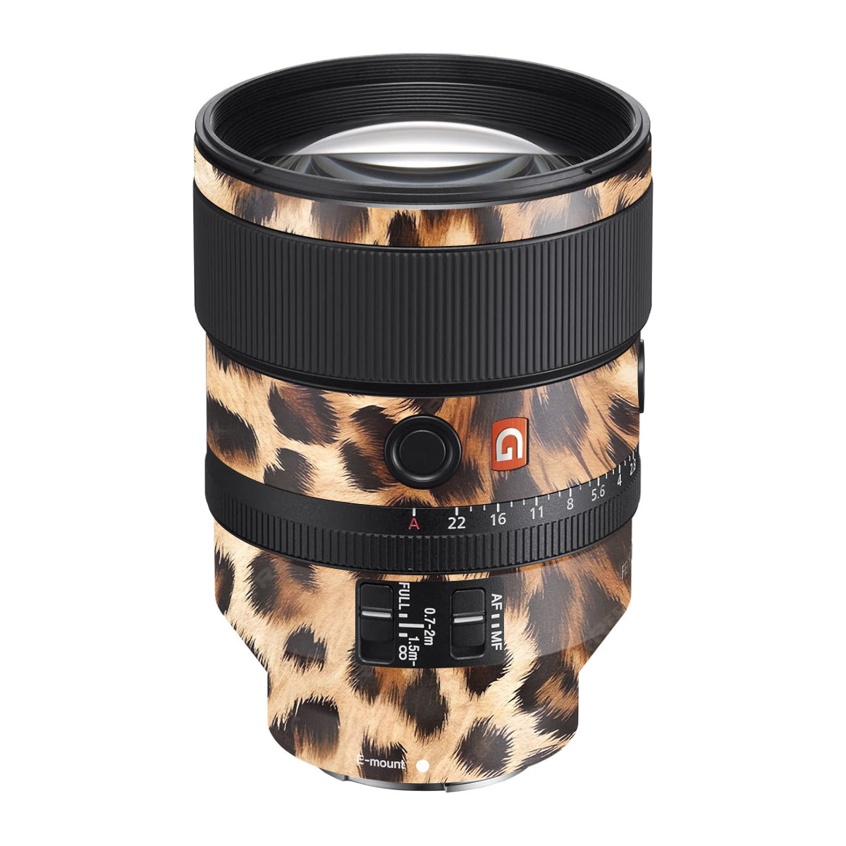 Classic Leopard Spots Sony FE 135mm F/1.8 GM Camera Lens Skin