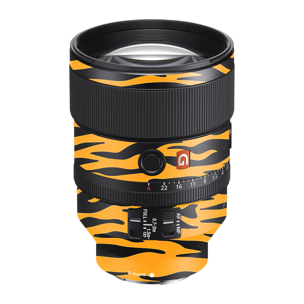 Savanna Tiger Stripes Sony FE 135mm F/1.8 GM Camera Lens Skin