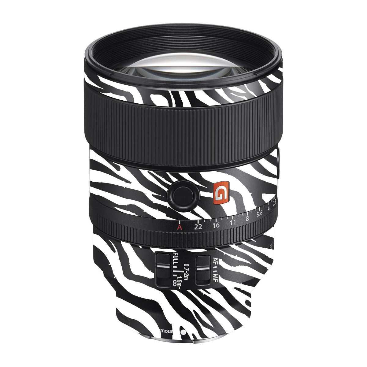 Classic Zebra Stripes Sony FE 135mm F/1.8 GM Camera Lens Skin