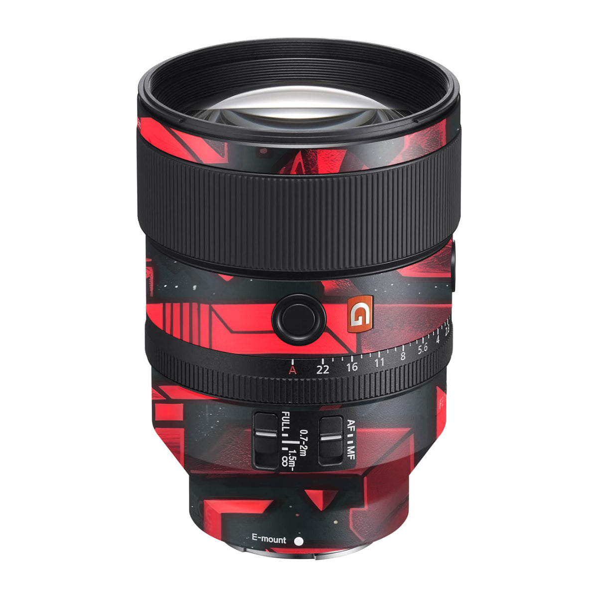 Cyber Maze Circuit Sony FE 135mm F/1.8 GM Camera Lens Skin