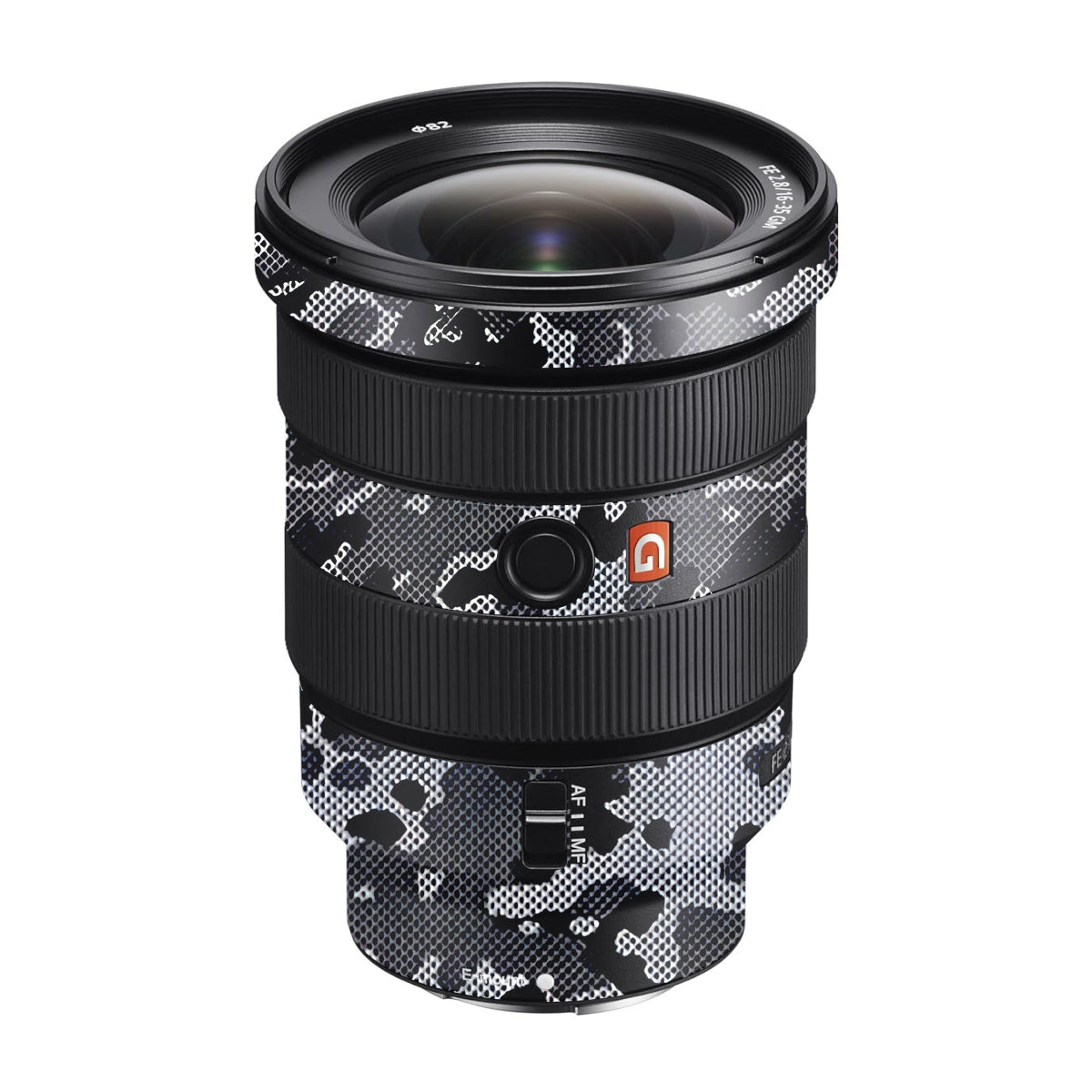 Stealth Grey Camo Sony FE 16-35mm F/2.8 GM Camera Lens Skin