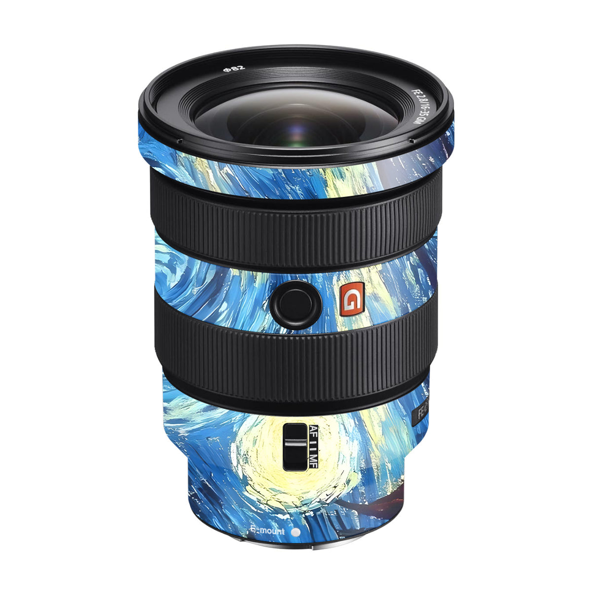 Starry Night Art Sony FE 16-35mm F/2.8 GM Camera Lens Skin