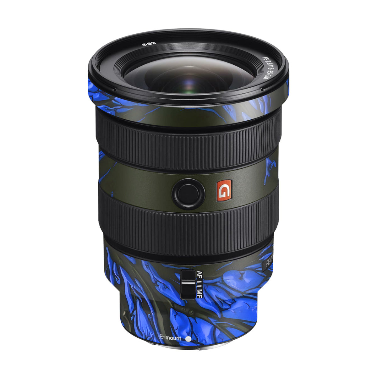 Venom Blue Sony FE 16-35mm F/2.8 GM Camera Lens Skin